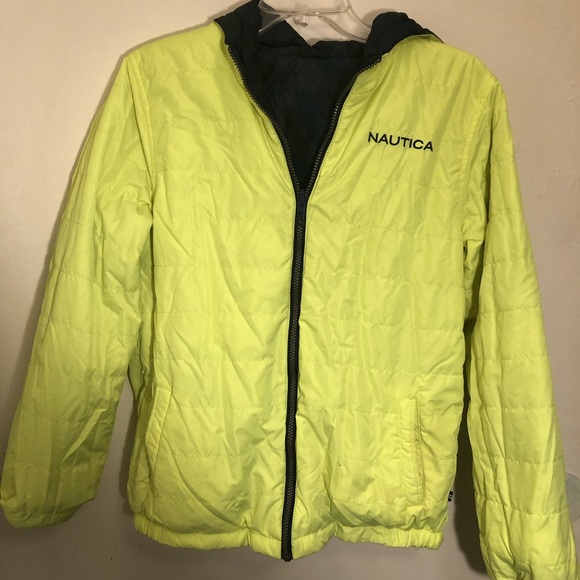 Boys Nautica reversible jacket size Large - Picture 4 of 11
